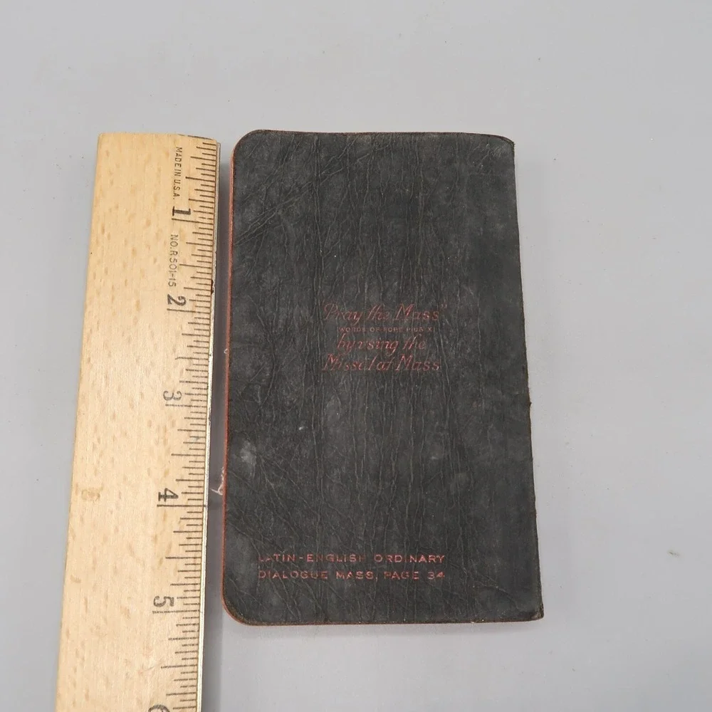 My Sunday Missal Father Stedman 1938 Religion English Catholic Mass 1961